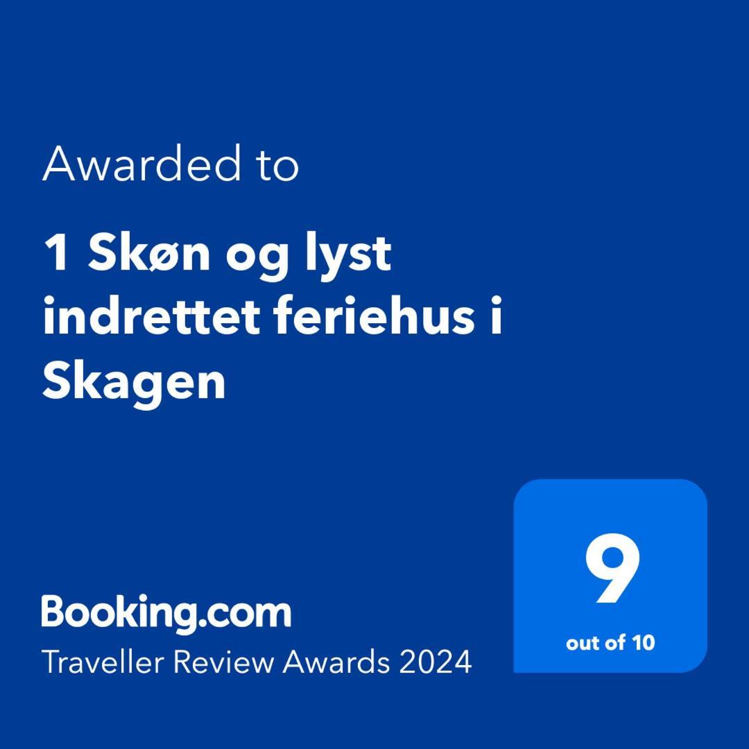 1 Skon Og Lyst Indrettet Feriehus I Skagen Buitenkant foto